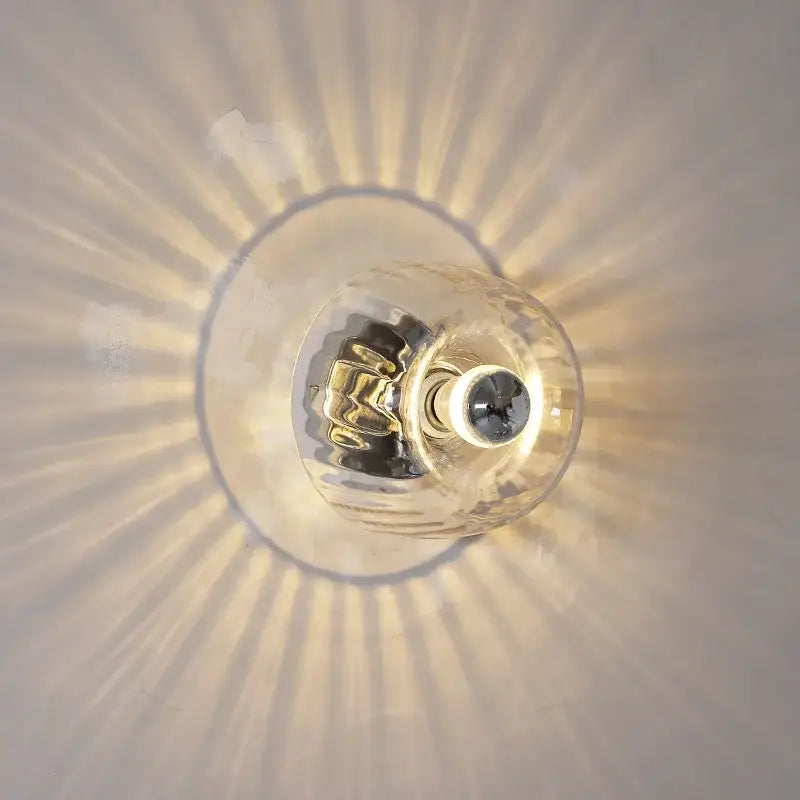 Bauhaus Glass Wall Sconce