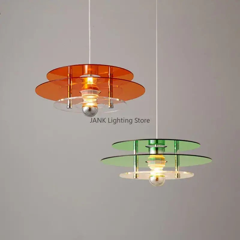 Acrylic Bauhaus Pendant Chandelier