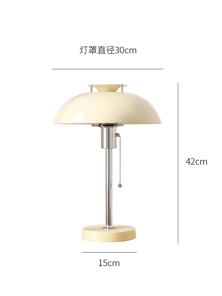 Red Bauhaus LED Lamp