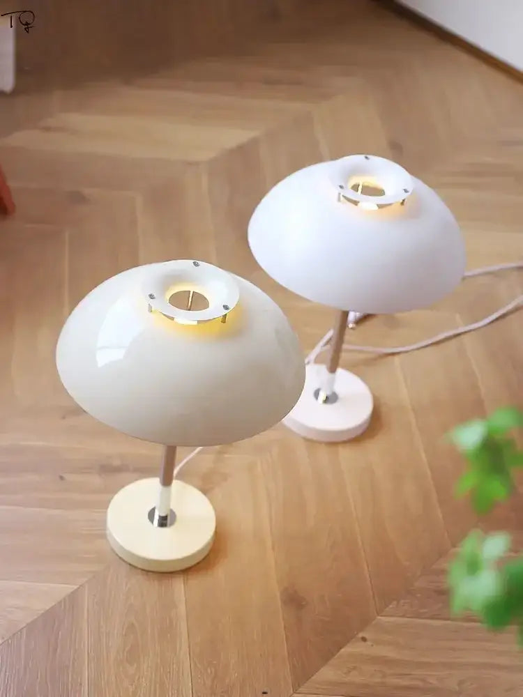 Red Bauhaus LED Lamp