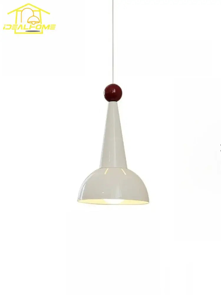 Red Glass Pendant Light
