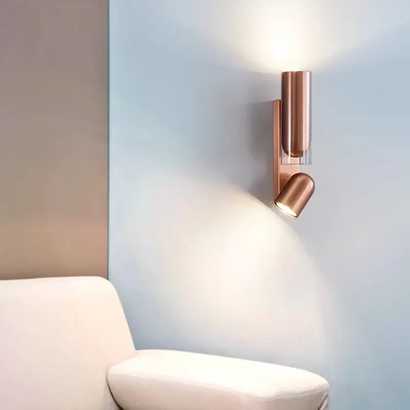 Copper Adjustable Wall Lamp