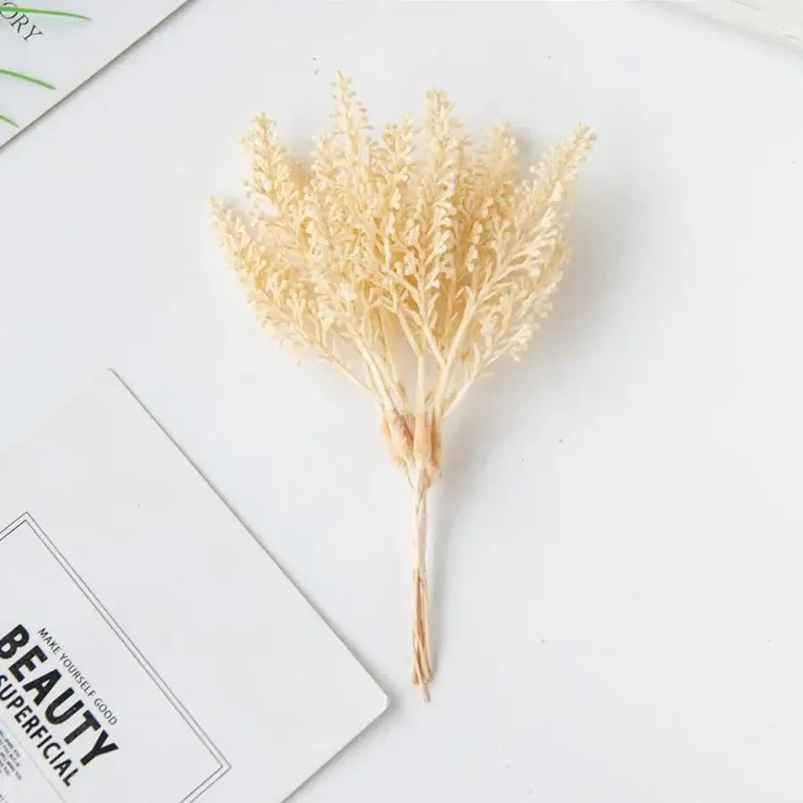 Beige Wheat Ear Stems