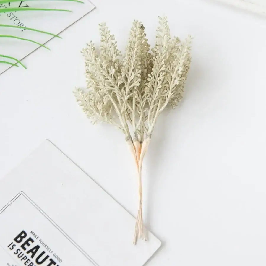 Beige Wheat Ear Stems