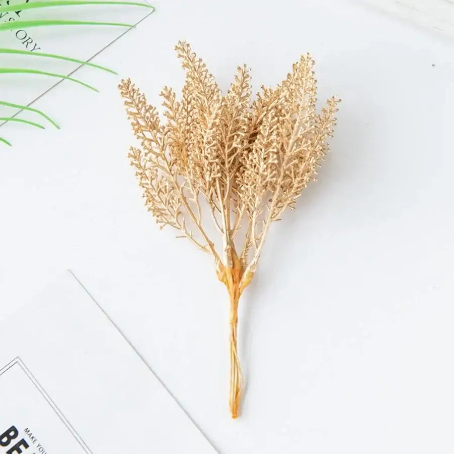 Beige Wheat Ear Stems