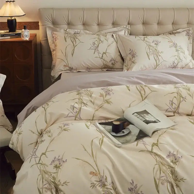 Beige Blush Cotton Bedding