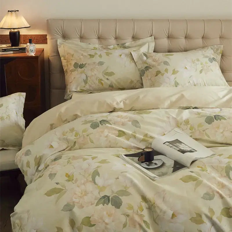 Beige Blush Cotton Bedding