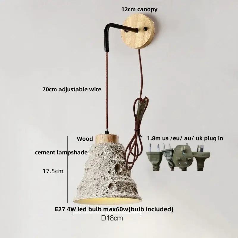 Beige Ceramic Wall Sconce