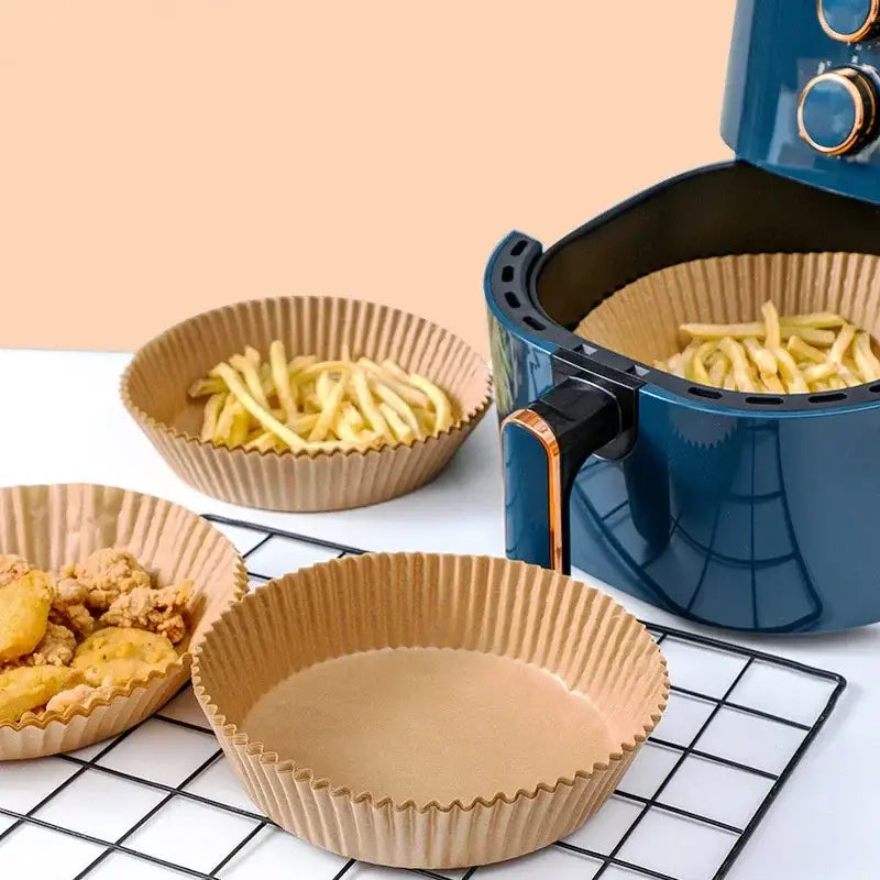 Beige Air Fryer Liners