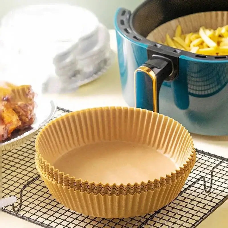 Beige Air Fryer Liners