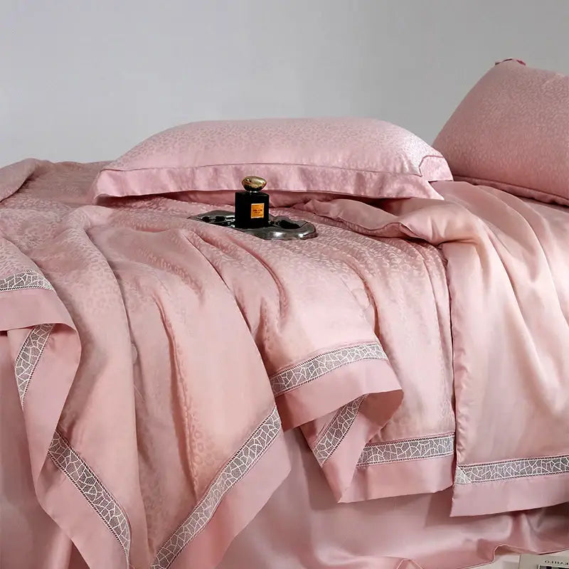 Leopard Jacquard Bedding Set