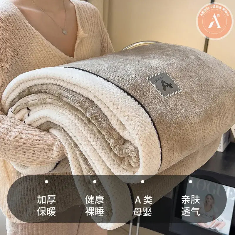 Velvet Plush Bedroom Blanket