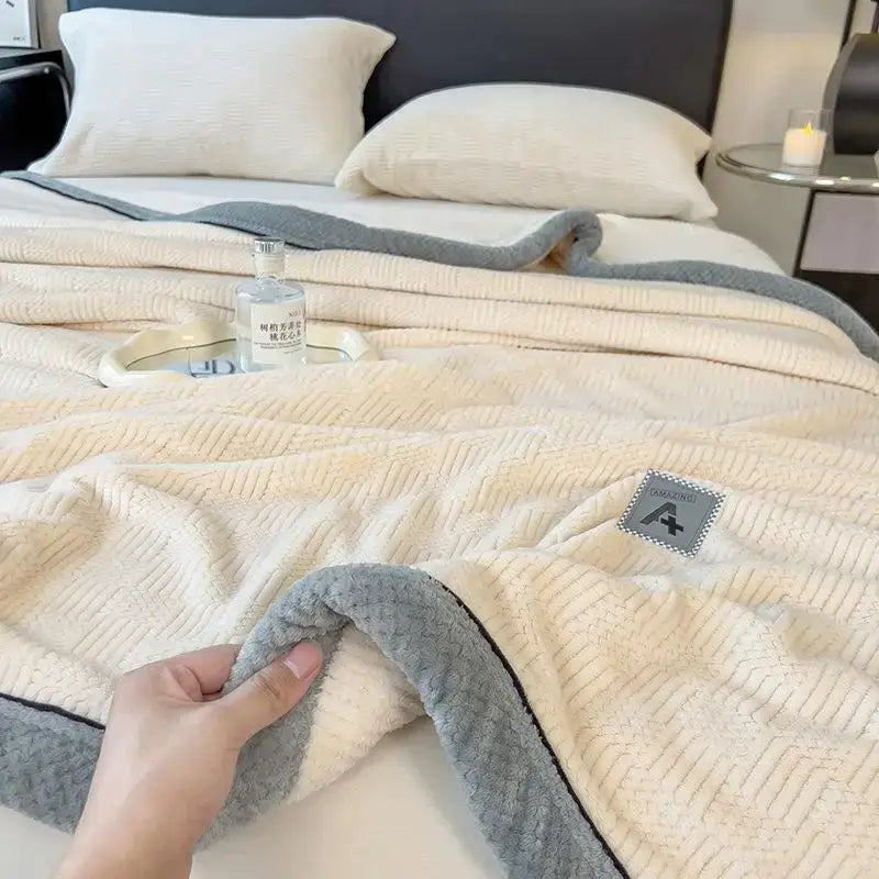 Velvet Plush Bedroom Blanket