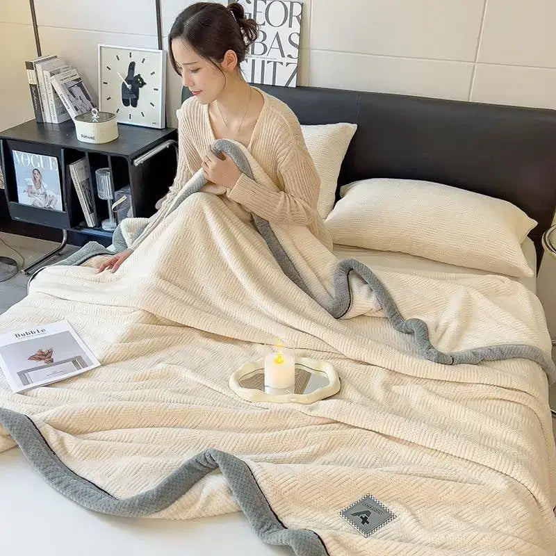 Velvet Plush Bedroom Blanket
