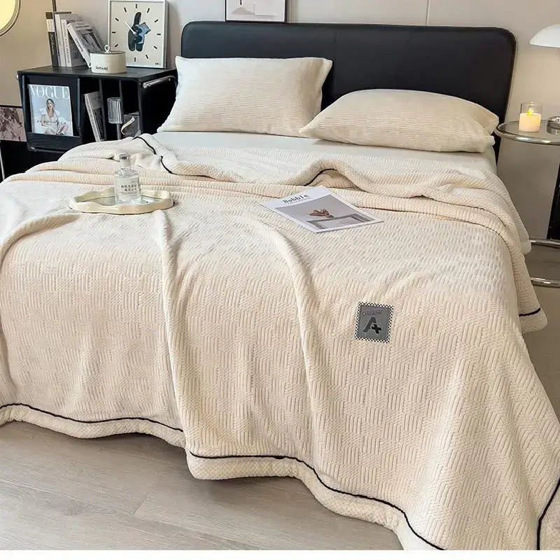 Velvet Plush Bedroom Blanket