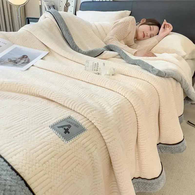 Velvet Plush Bedroom Blanket