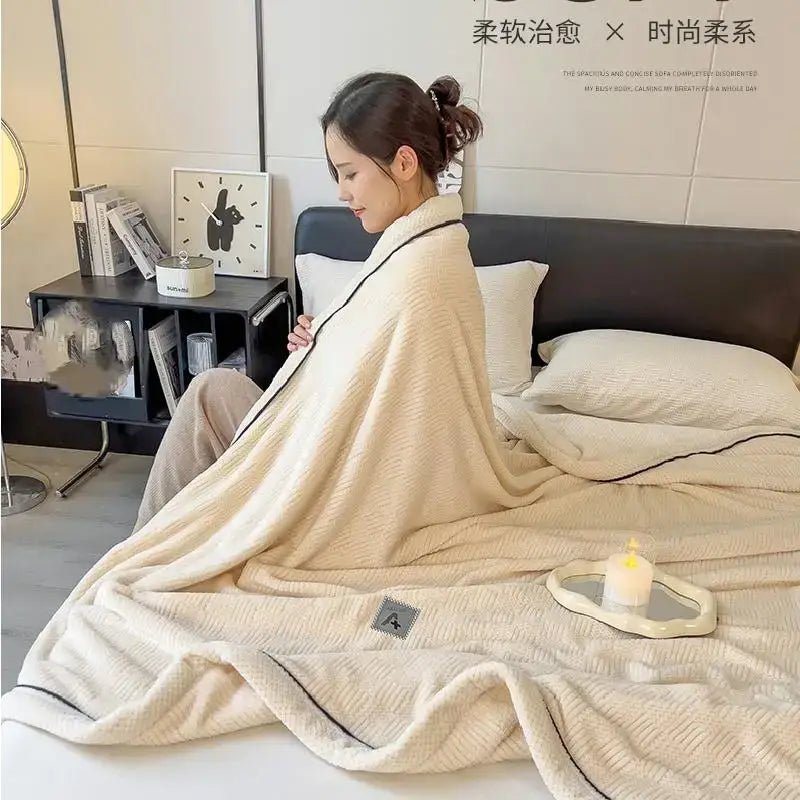 Velvet Plush Bedroom Blanket