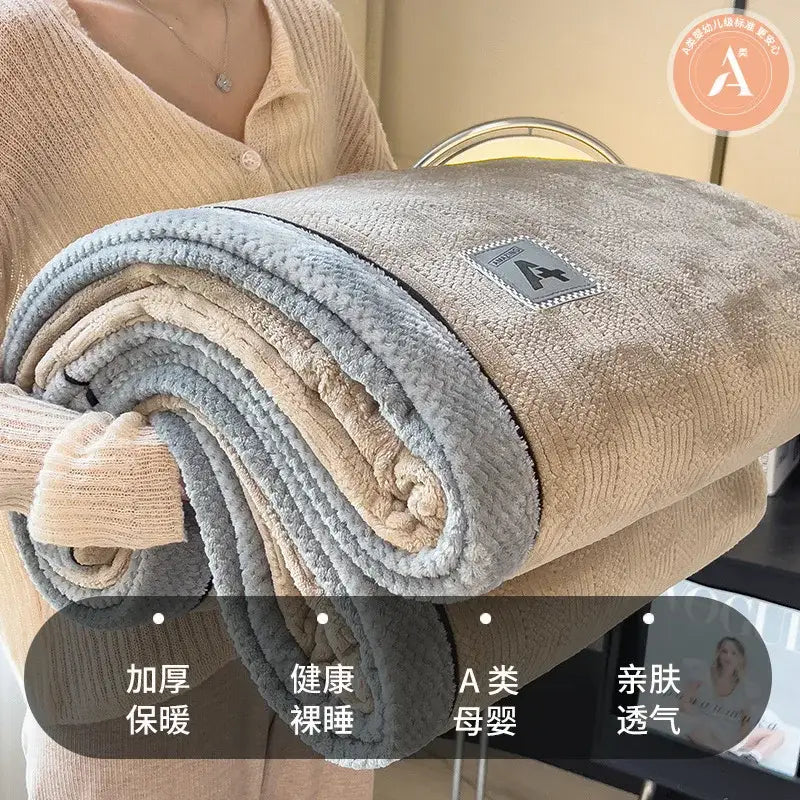 Velvet Plush Bedroom Blanket