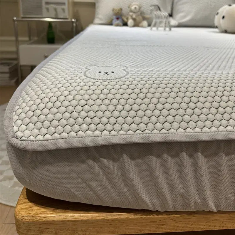 Beige Honeycomb Sheet Set