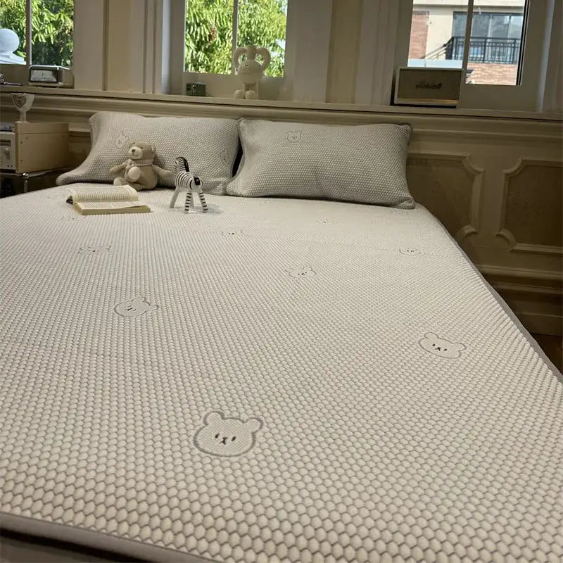 Beige Honeycomb Sheet Set
