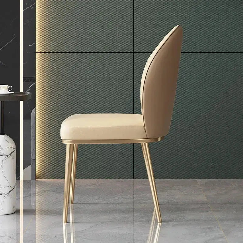 Beige Pleated Dining Set
