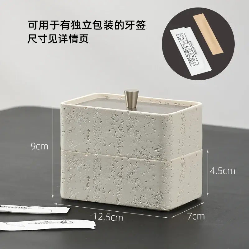 Stone Double Jewelry Organizer