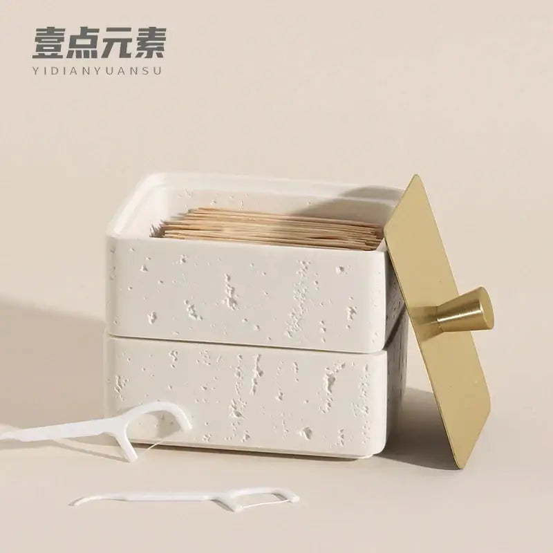 Stone Double Jewelry Organizer
