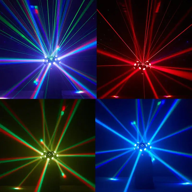 Black Rotating Head Light