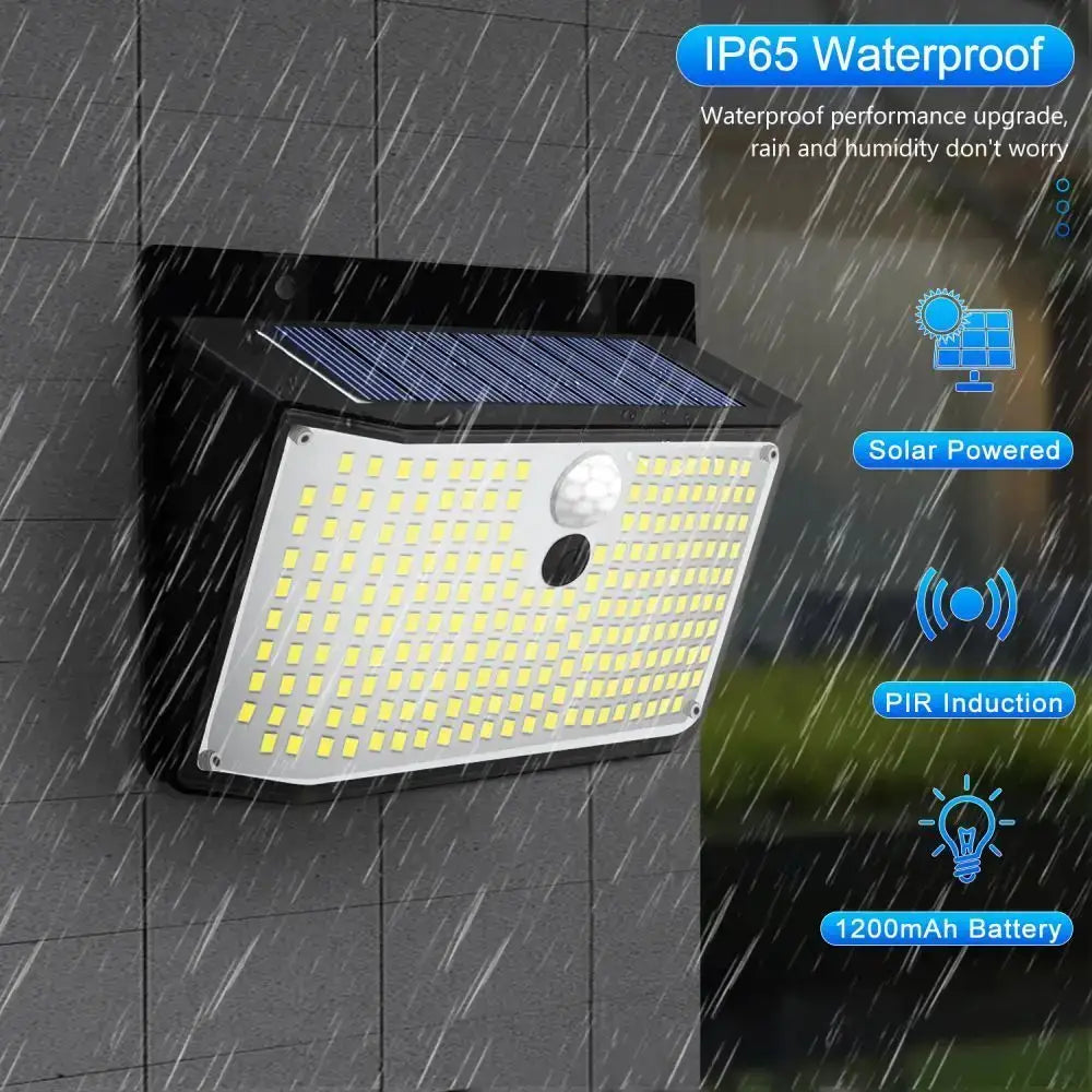 Black Solar Motion Lights