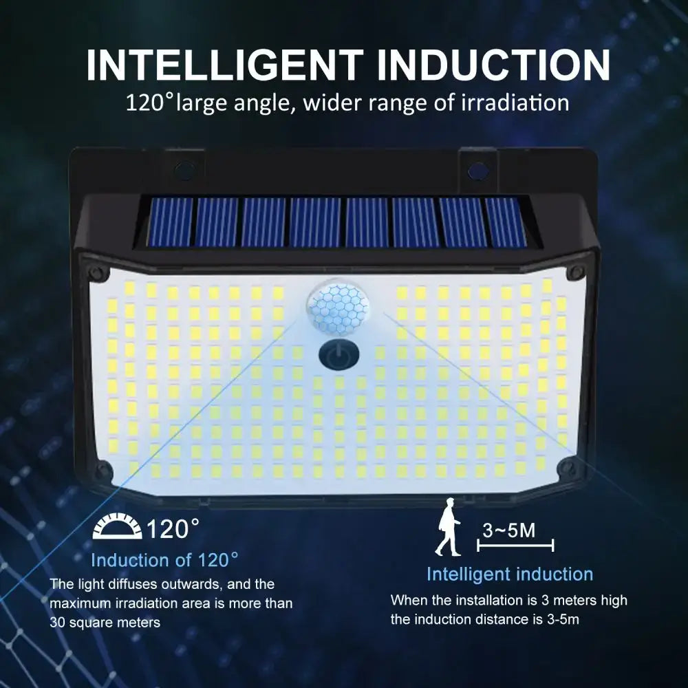 Black Solar Motion Lights