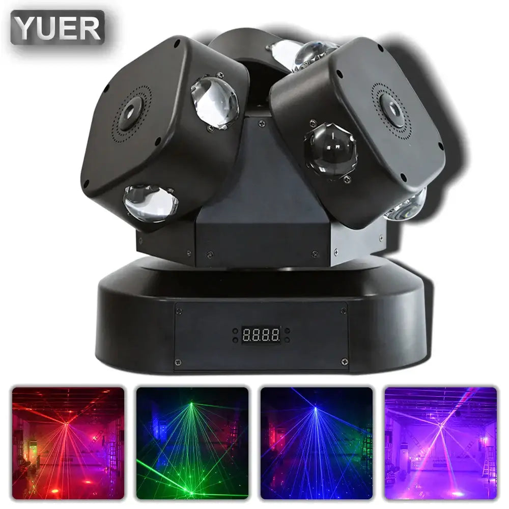 Black Laser Moving Light