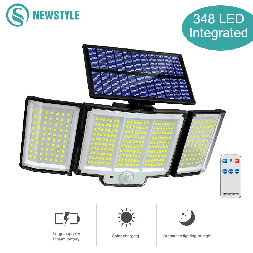 Solar Motion Wall Lamp