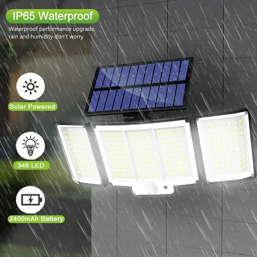 Solar Motion Wall Lamp