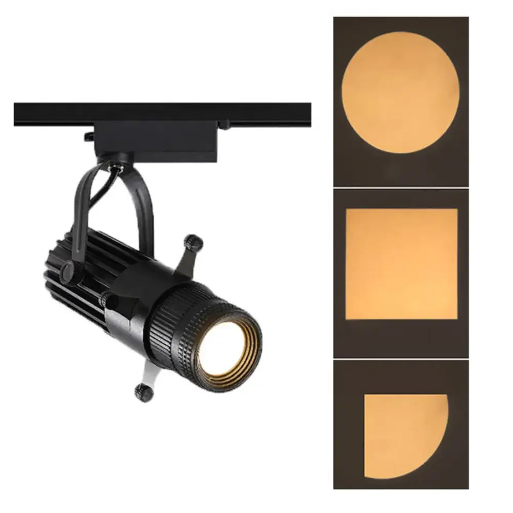 Black Adjustable Track Light