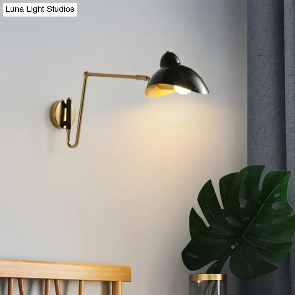 Brass Adjustable Wall Sconce