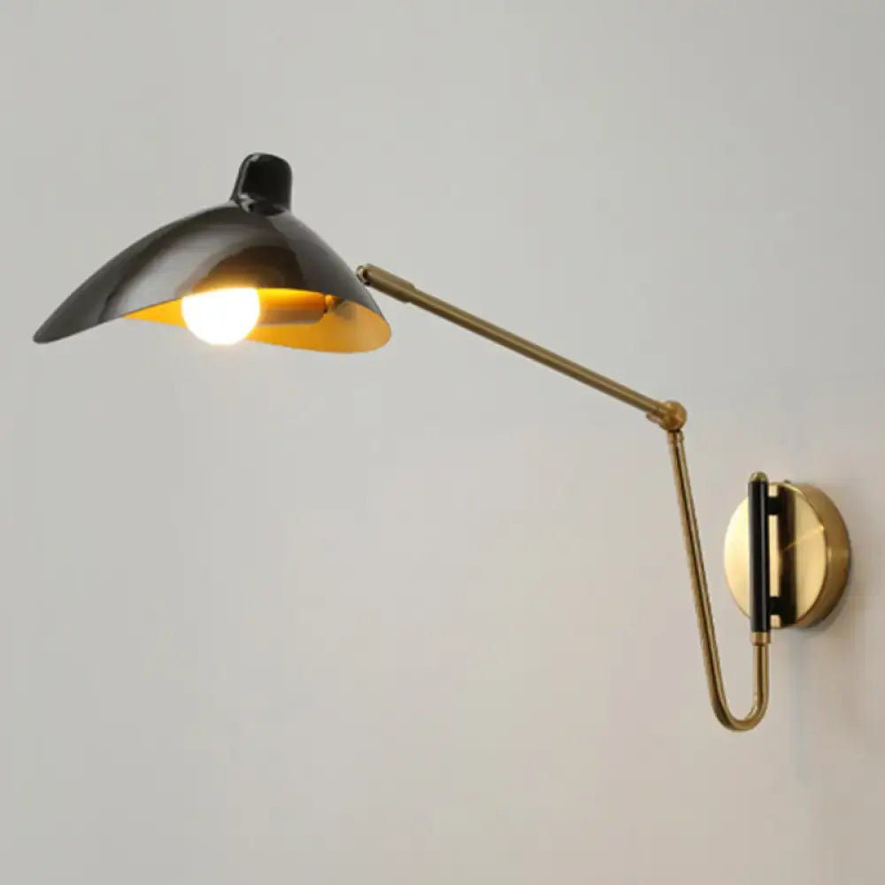 Brass Adjustable Wall Sconce