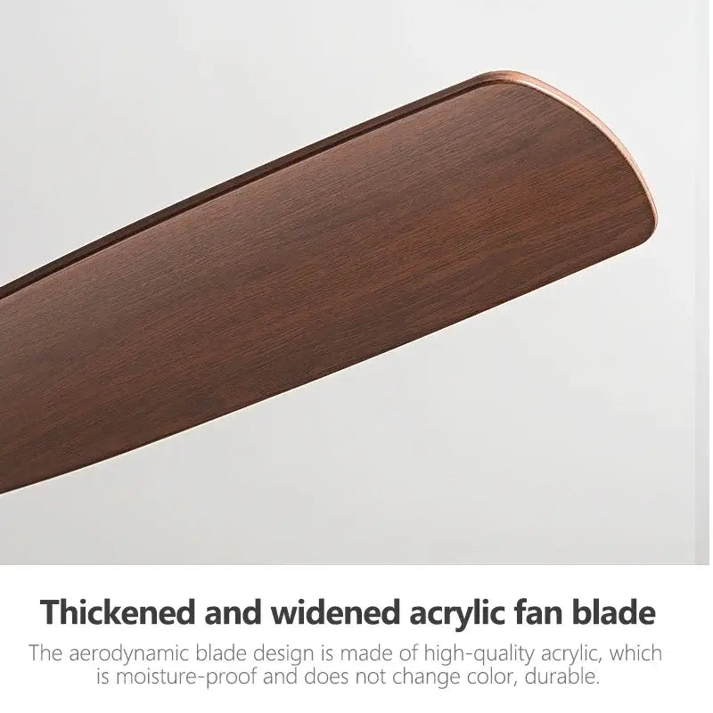 Wood Grain Ceiling Fan Light