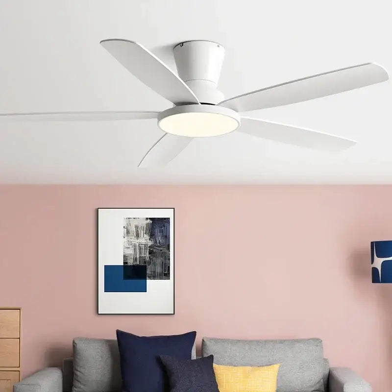 Wood Grain Ceiling Fan Light