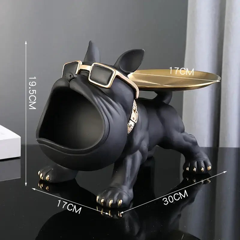 Black Gold Bulldog Box