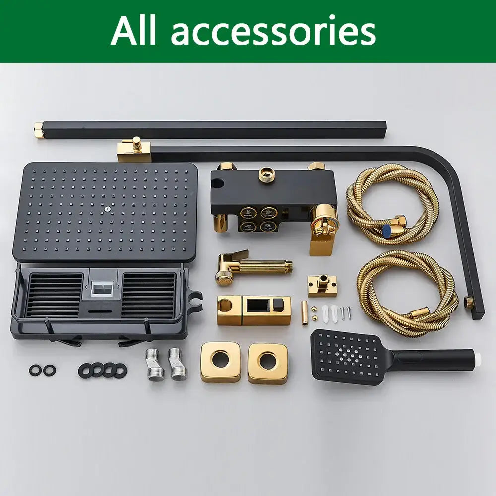 Brass Thermostatic Shower Set
