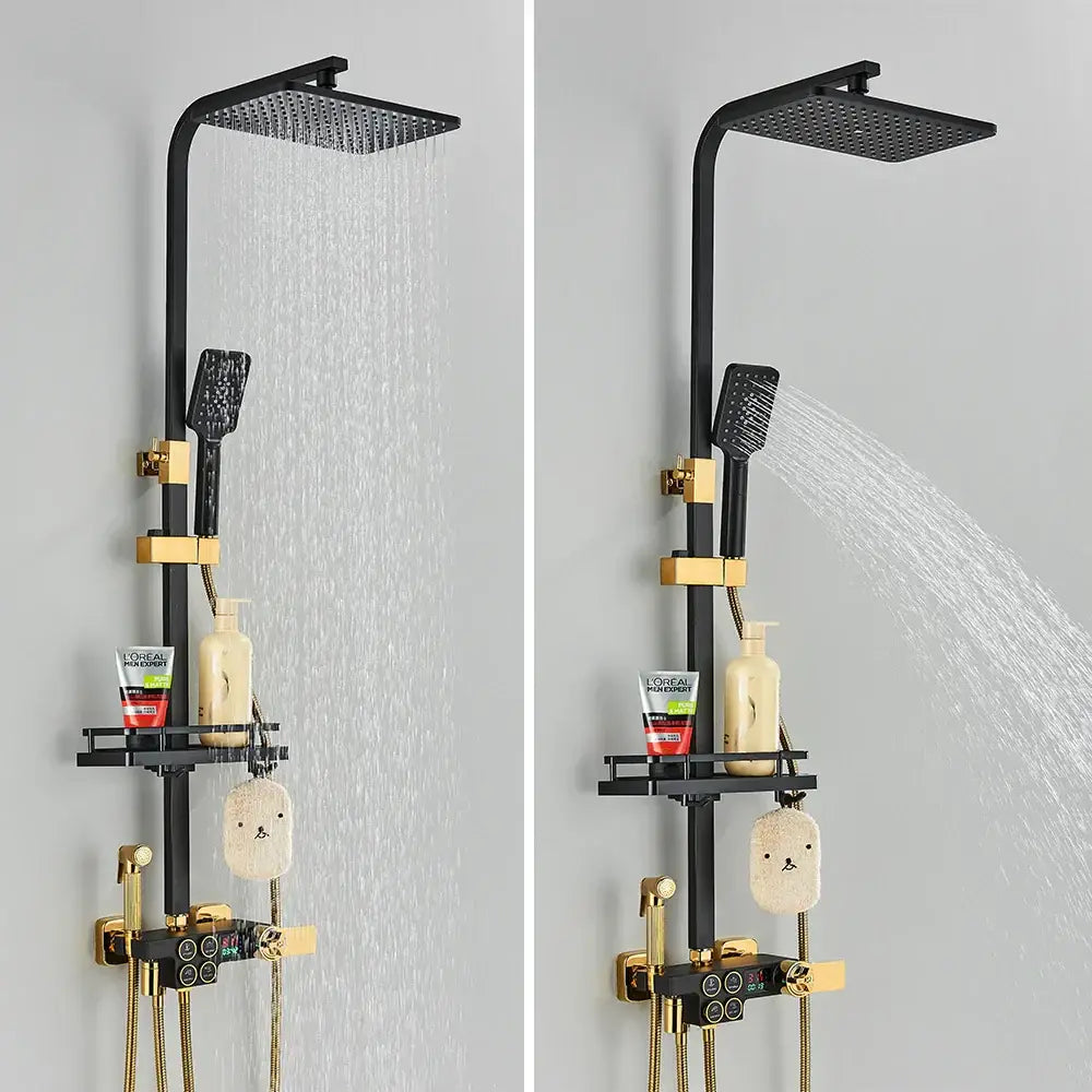 Brass Thermostatic Shower Set