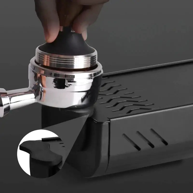 Black Green Tamping Station Tray