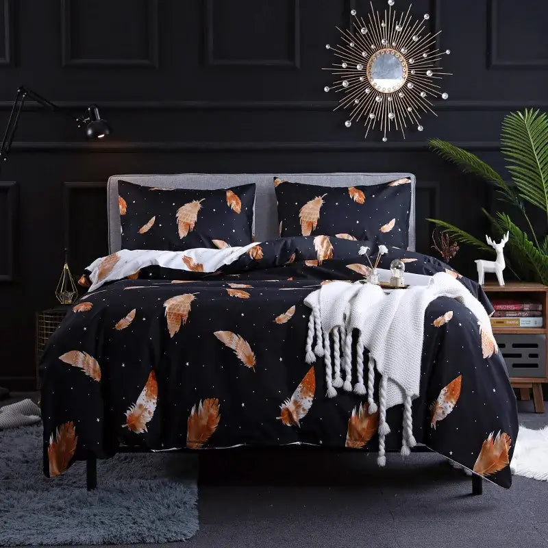 Rose Gold Leopard Duvet