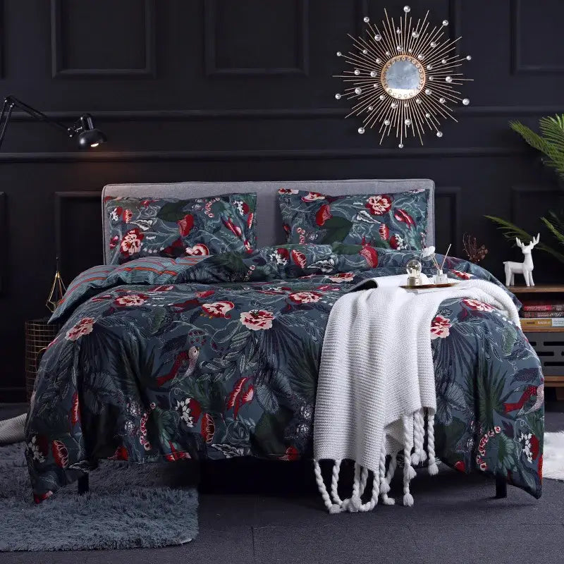 Rose Gold Leopard Duvet