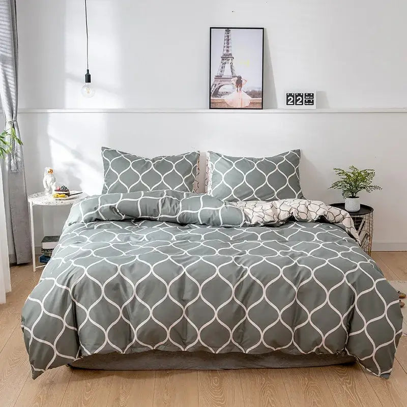 Rose Gold Leopard Duvet