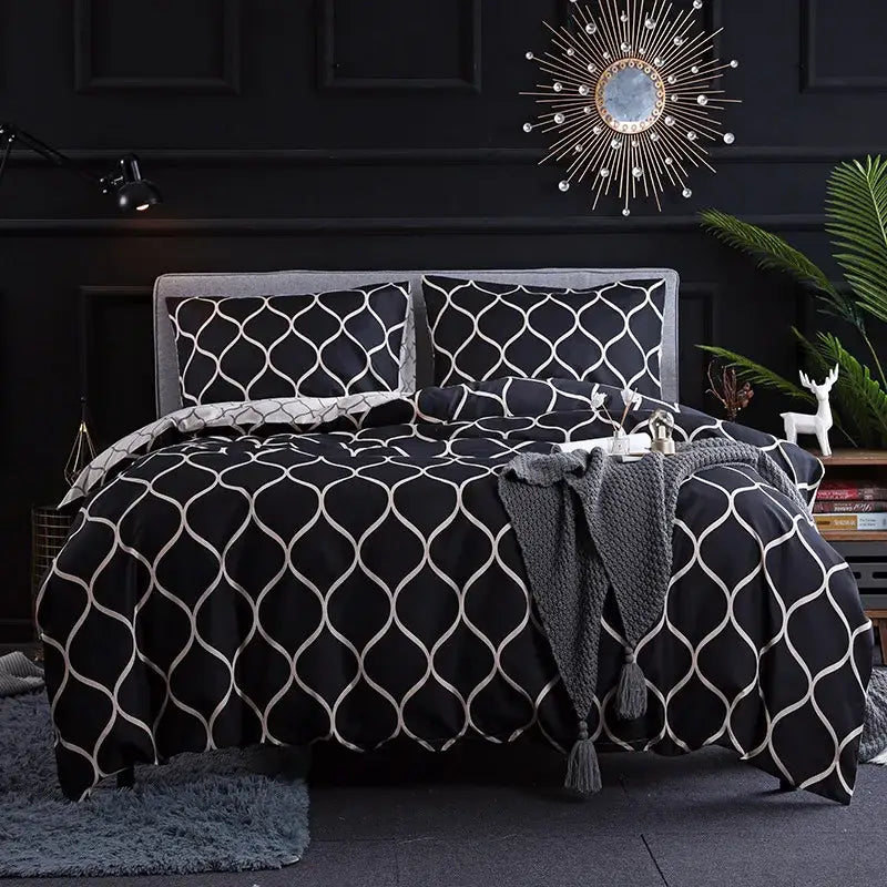 Rose Gold Leopard Duvet