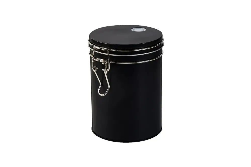 Black Hermetic Kitchen Canisters