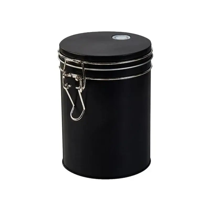 Black Hermetic Kitchen Canisters