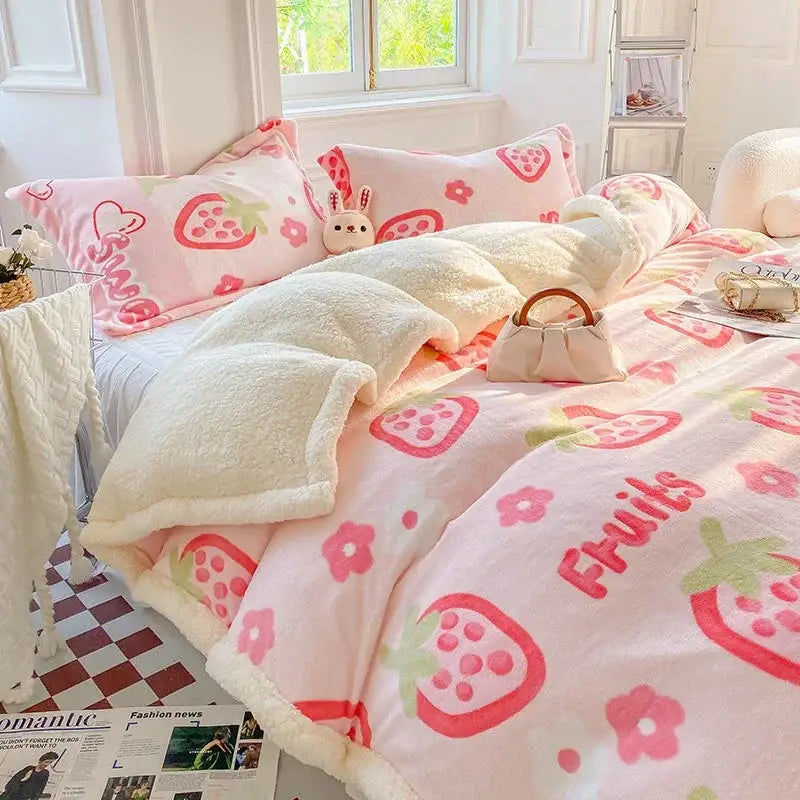 Cartoon Sheep Duvet Set