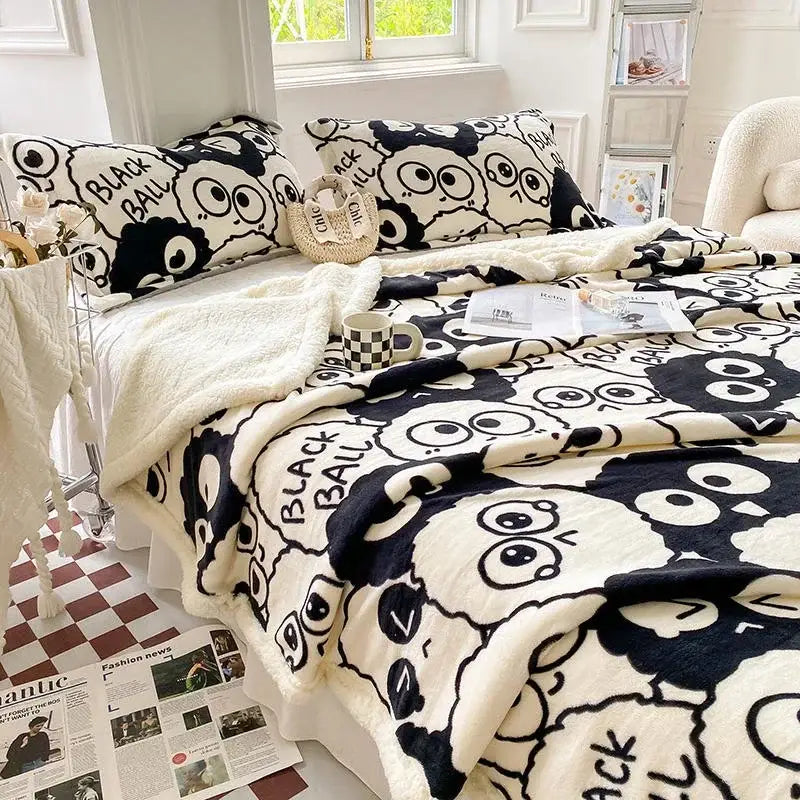 Cartoon Sheep Duvet Set